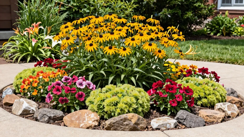 10 Full Sun Front Flower Bed Ideas That Thrive Without Any Extra Effort