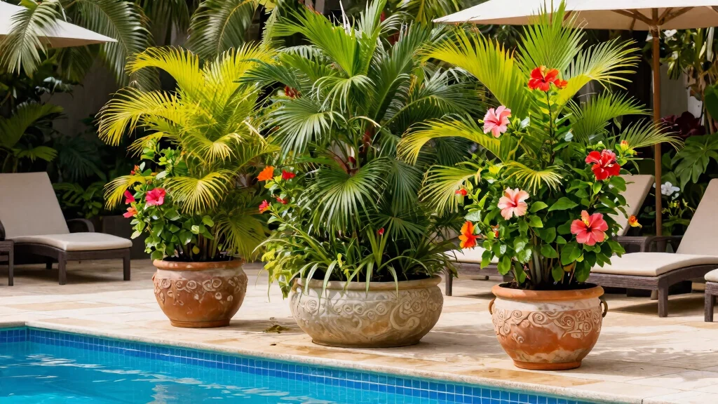 7 Pool Planters That Make Your Swimming Area Feel Like a Tropical Resort