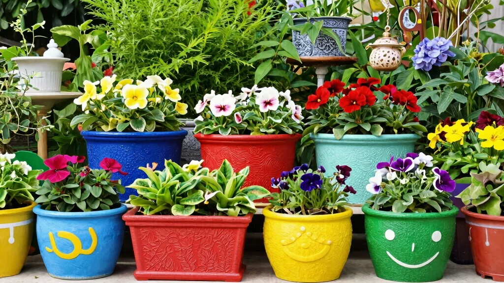 8 Colorful Planters That Inject Pure Joy Into Every Corner of Your Garden