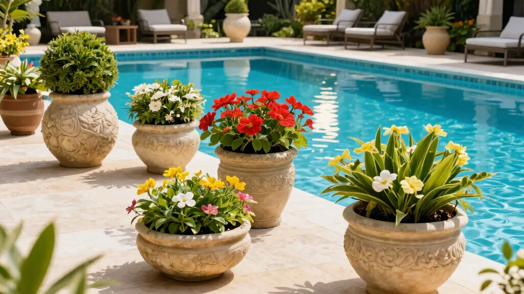8 Pool Planter Ideas That Make Your Backyard Look Like a Luxury Escape