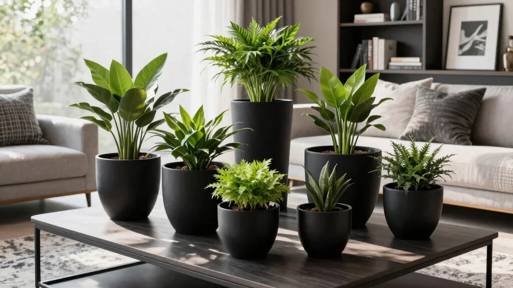 9 Black Planters That Are Sleek, Dramatic, and the Ultimate Chic Garden Trend