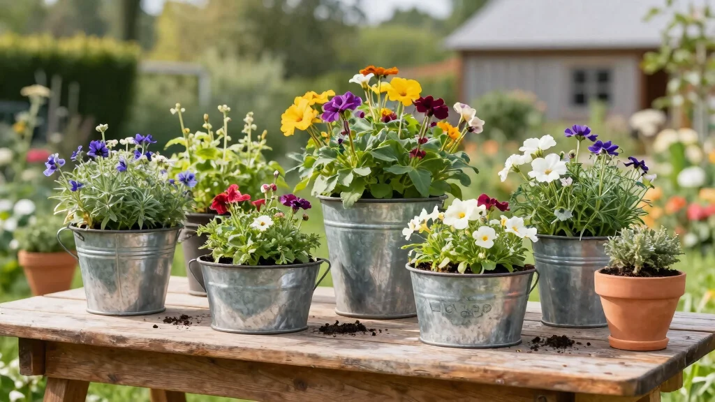 9 Galvanized Planters That Are Tough, Trendy, and Totally Farmhouse-Perfect