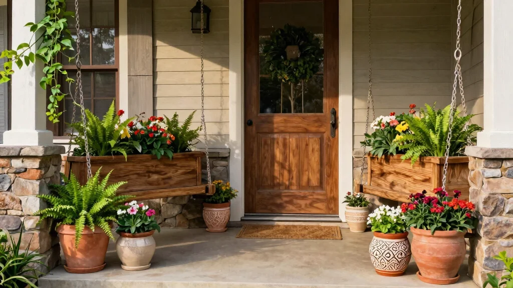 9 Porch Planters That Instantly Make Your Home Feel Warm and Welcoming