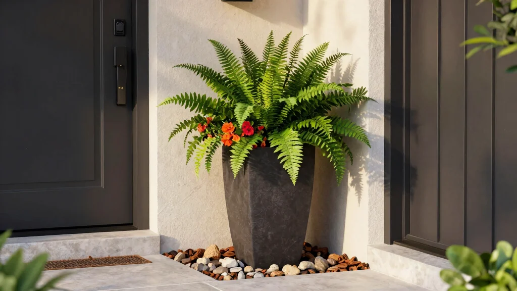 9 Tall Front Door Planters That Command Attention From the Moment You Arrive